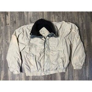 RedHead Mens Jacket Windbreaker Green Fleece Lined Coat Very Nice Comfortable LG